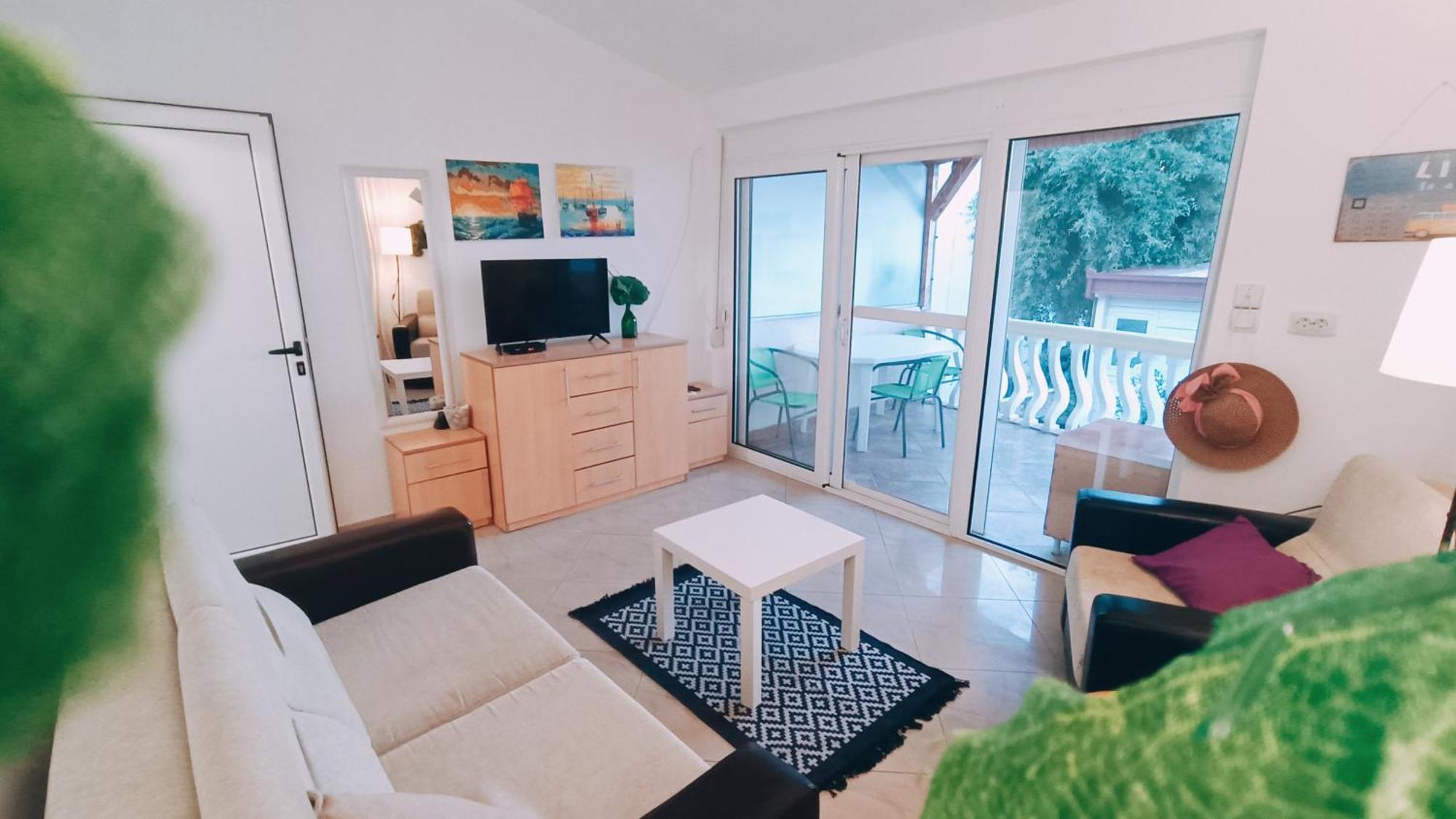 Beach Apartment With Beach Chairs N.1 Utjeha Oda fotoğraf